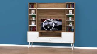 TV Cabinet Example SWOOD SOLIDWORKS