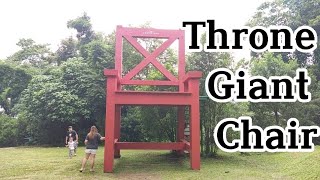 Throne Giant Chair #Tagaytay #crosswinds #mustvisit  #sharedmoments #tagaytaytour #tagaytaytrip