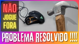 Como Consertar Mouse Gamer Com Problema ? Clique Duplo Resolvido!