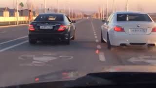 Бмв m5 vs Mercedes c 63 amg