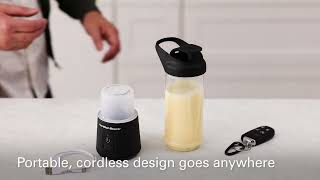 Hamilton Beach Mini Cordless Portable Personal Blender for Shakes and Smoothies @Easy life style