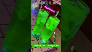 Extraterrestrial 👽🛸🚀 Drinks Outta Area 51 - Las Vegas #shorts #lasvegas #cocktail