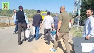 Polling Parties Depart for Handwara & Langate with EVMs Ahead of Final Phase of Assembly Election