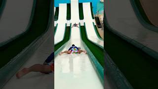 It was really dangerous and funny‼️⛔️🫣🤭#waterpark #waterslide #cliffdiving #football #messi