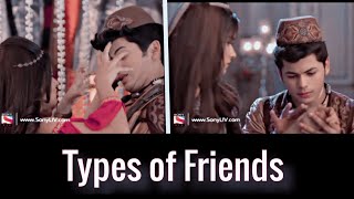 Types of Friends Ft. Alasmine | Aladdin nam to suna hoga | #alasmine #sidneet #antsh