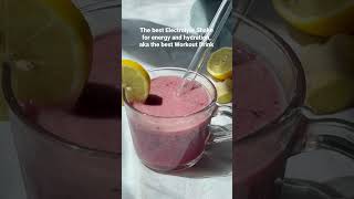 The Best WORKOUT DRINK for Energy & Hydration! #healthyrecipes #electrolytes #shorts #youtubeshorts