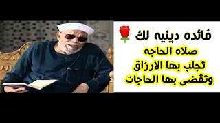 فائدة دينية لك🌹|صلاة الحاجة تجلب بها الارزاق وتقضى بها الحاجات