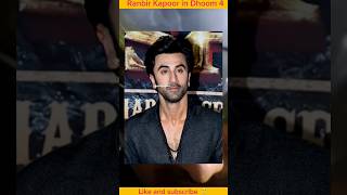 Ranbir Kapoor in Dhoom 4 🥵 | Dhoom 4 Villen update #shorts #dhoom4 #dhoom4update