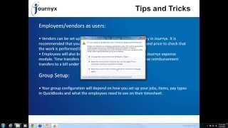 Journyx Accountlink for QuickBooks