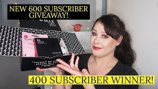 400 SUB WINNER! + NEW 600 SUBSCRIBER GIVEAWAY( NOW CLOSED)! OPEN INTERNATIONAL!