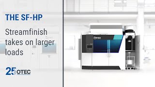 The SF-HP - OTEC’s reliable stream finishing takes on larger loads up to 900mm!