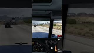 Found out you can get an $800 speeding ticket-America Trucking Sims #ats #gamingshorts #shorts