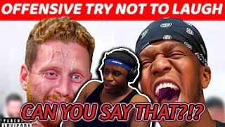 SIDEMEN OFFENSIVE TRY NOT TO LAUGH | ZAI REACTION