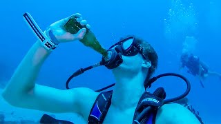 3 minutes of me scuba diving around the world