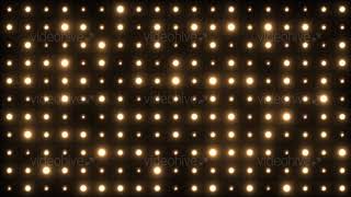 Flashing Lights VJ Loop Spotlight Stage Wall of Lights 4k Ultra HD Motion Led Visuals Background