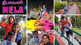 Diwali mela celebration vlog in Tamil /shooting crackers in mela/Diwali vlog 🎆🎇🧨 in udhampur #tamil