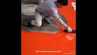 YMS self leveling epoxy floor paint