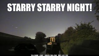 Starry night time-lapse on the North Oxford Canal.