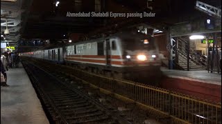 Indian Railways | Ahmedabad Shatabdi passing Dadar