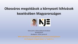 Somogyi Farkas Sára: Okosváros megoldások a környezeti kihívások kezelésében Magyarországon