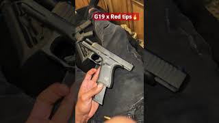 Glock 19 x Hornady Critical Duty❗️ #shorts #glock #9mm #subscribe #trending #foryou #viral #edc