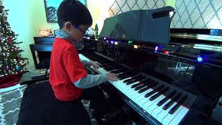 Parker Wolf (age 6) - Faber Piano Adventures 3B, Phantom of the Keys