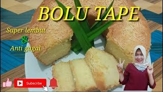 RESEP BOLU TAPE YANG SUPER LEMBUT