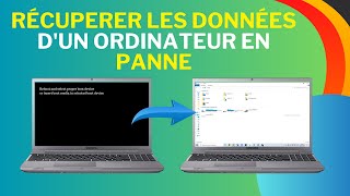 récupérer les données d'un ordinateur en panne