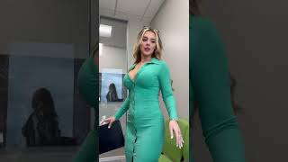 Marie Office Crush | Walking in the office in pants, dresses | New compilation of Marie Dee