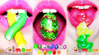 asmr BEST OF MAY 2024 🤩 EMOJI FOOD CHALLENGE 😋 satisfying eating sounds mukbang 먹방