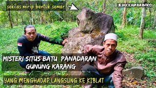 MISTERI BATU PANADARAN GUNUNG KARANG YANG MENGHADAP KE ARAH KIBLAT ! ! !