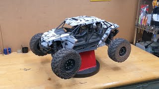 ARRMA FIRETEAM , 1650kv motor MAX5 ESC , STOCK TIRES AND COPPERHEADS , how fast ?