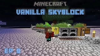 Vanilla SkyBlock - Ep 8 Technological Advancement Begins!