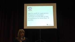 Scot Gov Small Grants Criteria