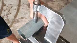 Hướng dẫn làm vam kẹp kim loại đơn giản độc đáo-DIY Metal Clamps.