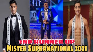 MISTER VENEZUELA 2ND RUNNER UP MISTER SUPRANATIONAL 2021