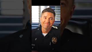 His look  😆😍😍😍 #therookie #chenford #timbradford #lucychen