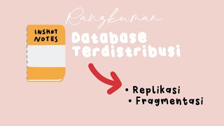 database terdistribusi • rangkuman