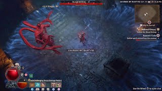 Diablo 4 Blood Bishop Dungeon Boss Fight