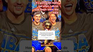 Let me know down in the comments!🏀 And subscribe if you love Lebron James or Stephen Curry or Both