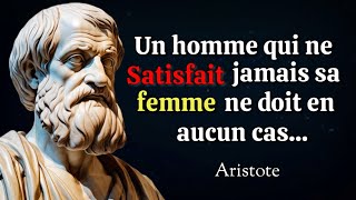 Éthique et Métaphysique : Citations Philosophiques d'Aristote | Logique