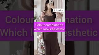 Colour combination which looks great #fashionistastyle #trending #ytshorts