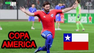 Jugando con CHILE la COPA AMERICA 2024 en el EA FC 25