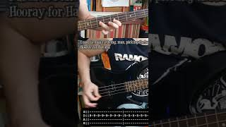 RAMONES - Havana affair (BASS cover TABS)