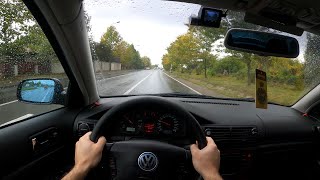 1999 VW Passat B5 2.8 V6 4Motion - POV Drive (Binaural Audio)