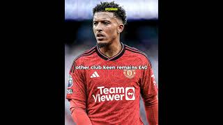 Manchester United to Sell Jadon Sancho #JadonSancho #ManchesterUnited #TransferNews#BorussiaDortmund