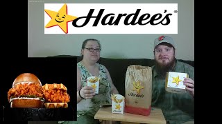 New Hardee's Hand Breaded Chicken Sandwiches!!!!