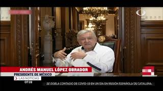 Andrés Manuel López Obrador emitió un mensaje para respaldar al subsecretario de salud