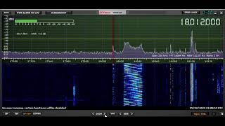 18012 kHz. FAF Transport position report. 25 2024 02 . 1200z