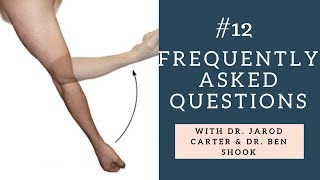 FAQ Q12 - Why does my elbow hurt when I straighten it?